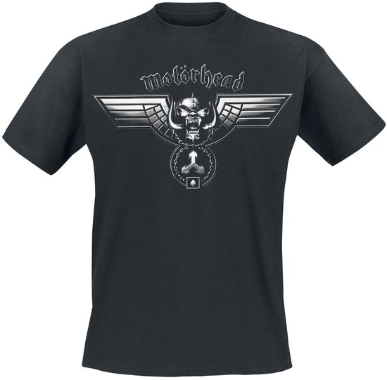 Motörhead Winged Warpig Heren T-shirt - zwart - 3XL