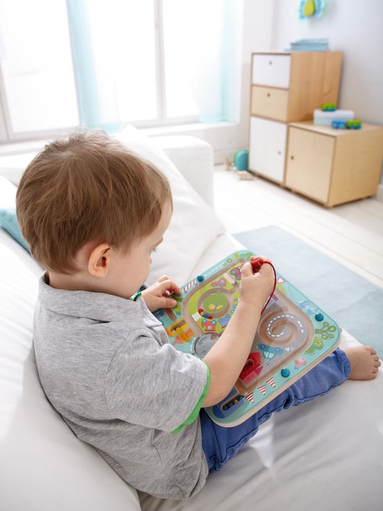 Haba Magneetspel Peuterspeelgoed Stadslabyrint