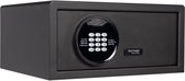Rottner Laptopkluis Aurora Lap - Elektronisch slot - Mastercode en Gastcode - Noodopening met sleutel - Antraciet - Geschikt tot 15 inch laptop - 20x43x37 cm