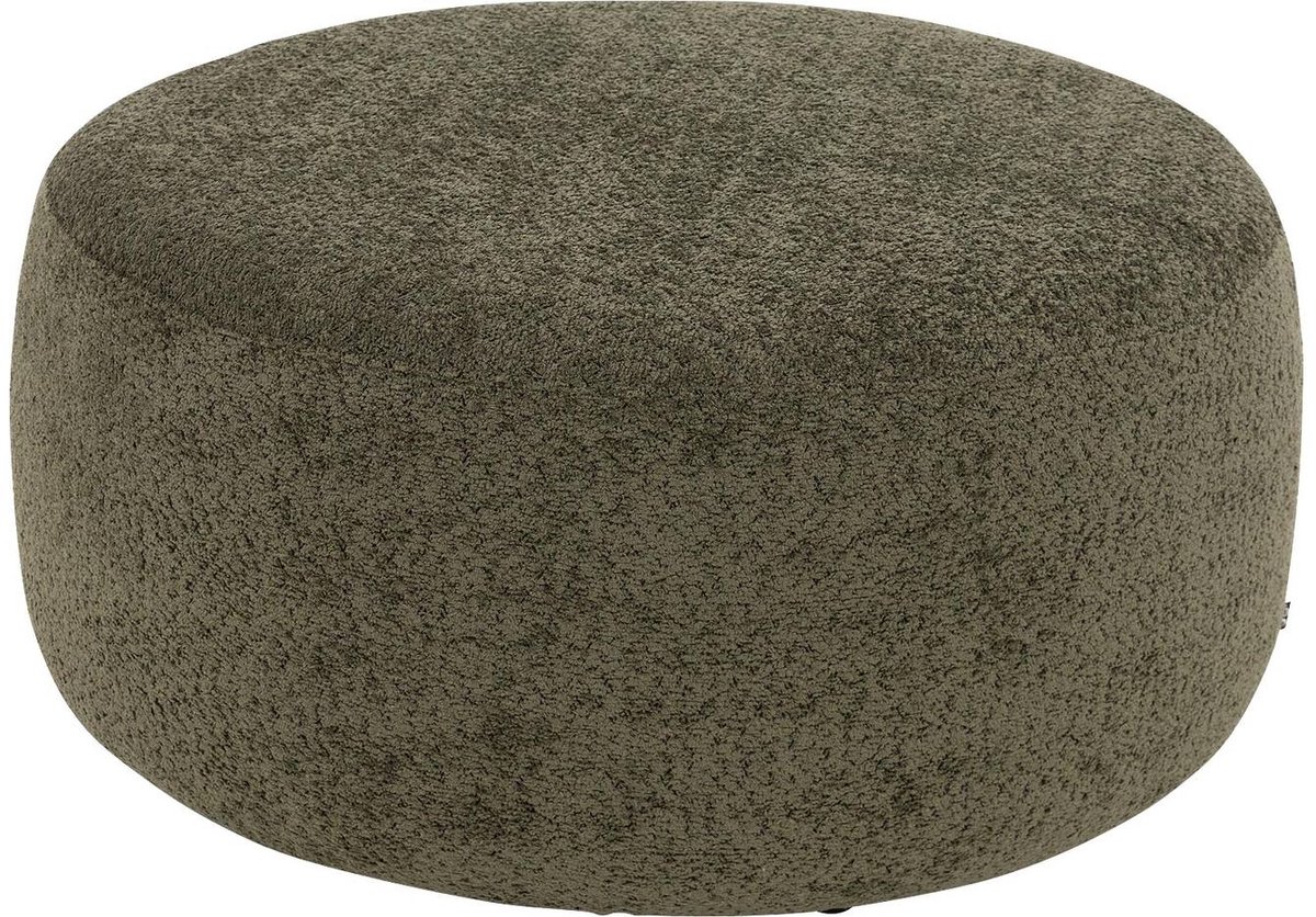 Goossens Hocker Lizz - - Stof - Groen