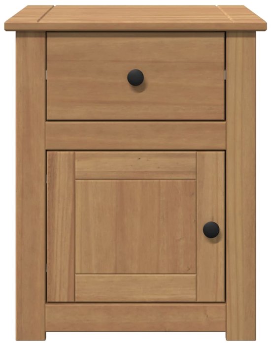 Table de chevet Panama - Bois de pin Massief - vidaXL x 40 x 57 cm - Table de Tables de chevet - Table d'appoint - Armoire murale