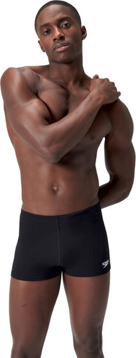 Speedo Endurance+ Aquashort Heren Sportzwembroek - Zwart — afbeelding 10