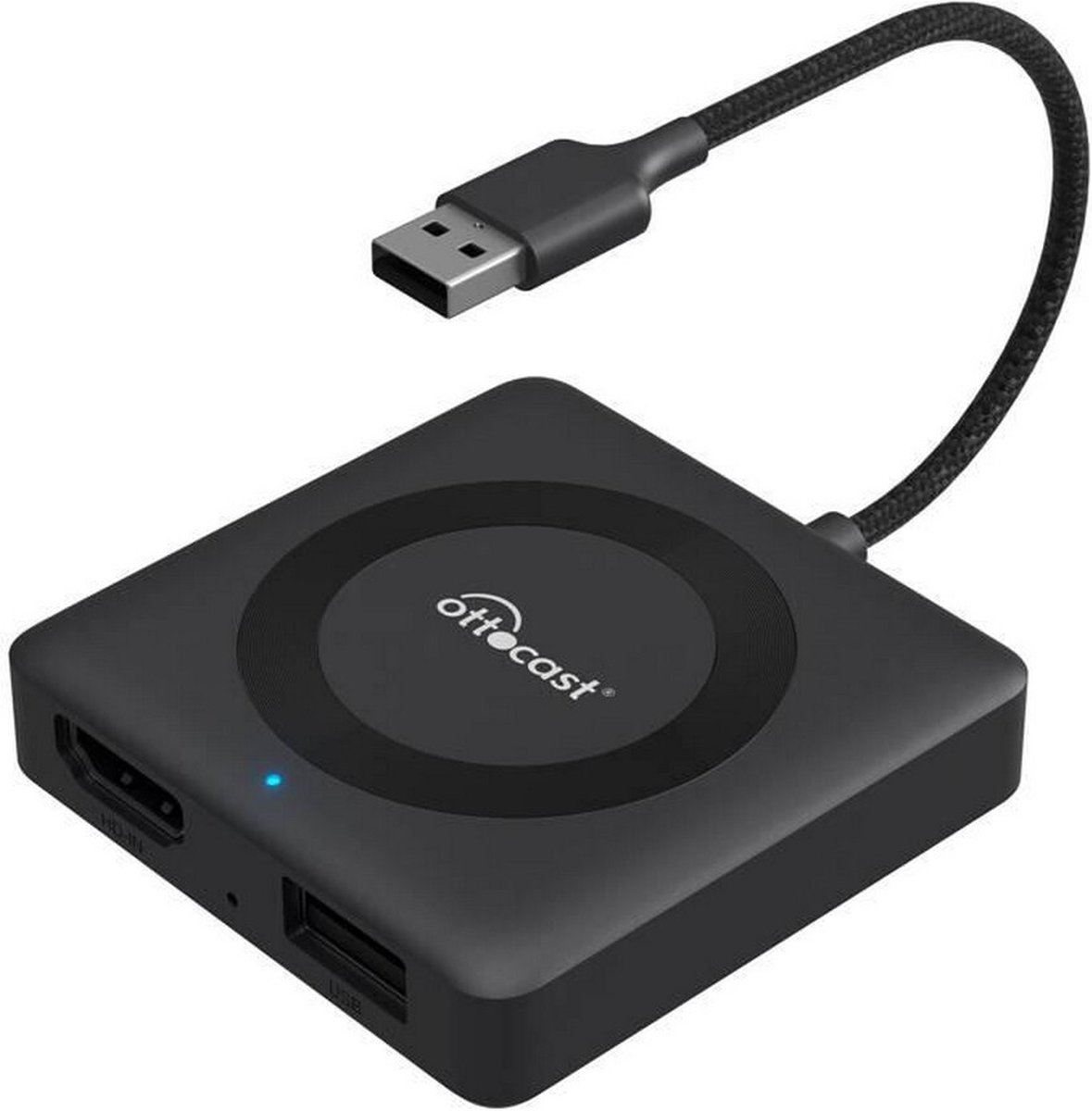 Ottocast Tv Max-Adapter Voor Auto's Met Draadloze Streamingfunctie