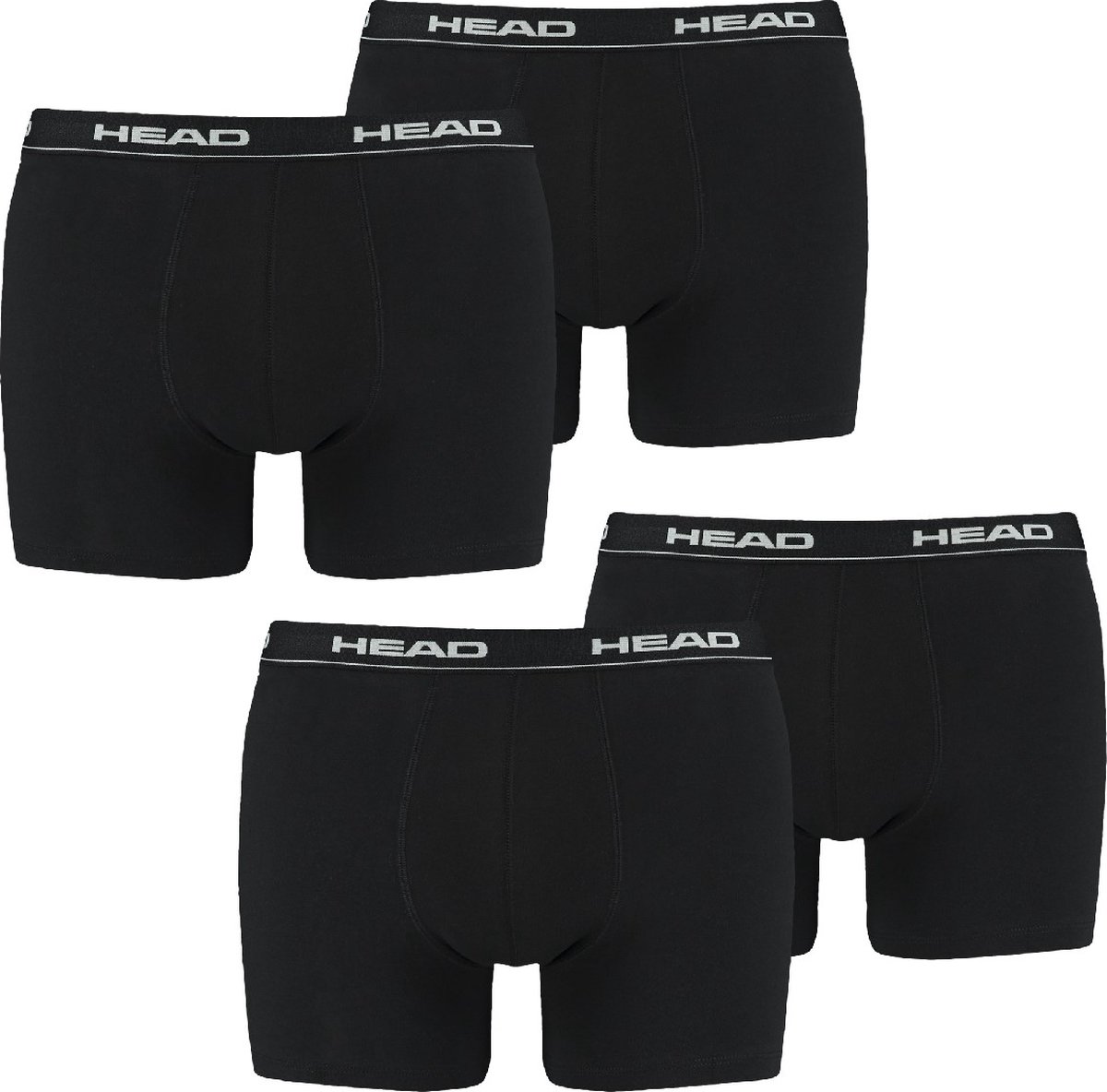 BOXERS 4 PACK Head Herenboxer Boxershorts Basic Broekondergoed