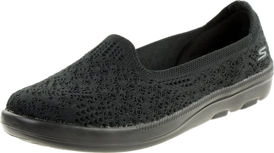 Caprice ballerina's, gevlochten look, siergesp, wijdte G, kameel | Ulla Popken