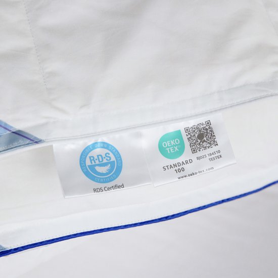 Couette 4 saisons en duvet autrichien Fabiola - Demi-couette en duvet - Couverture en duvet Luxe et agréable et lourde - 140x200 cm simple