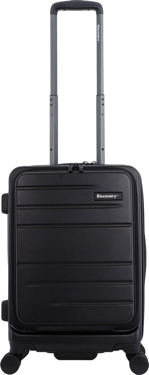 Discovery - Patrol | Harde Handbagage Koffer / Trolley / Reiskoffer - (55cm) Small - Antraciet - Antraciet / Small