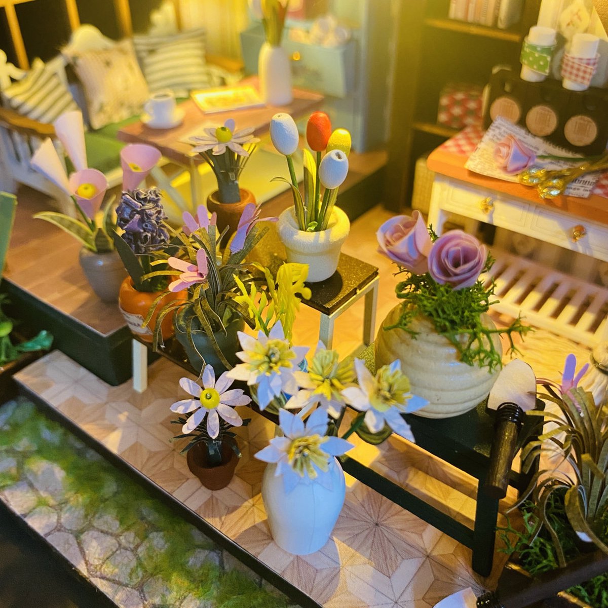 Miniatuur Bouwpakket M - Botanical Garden - DIY Bouwpakket - Kinderen en Volwassenen - Crafts&Co — afbeelding 13