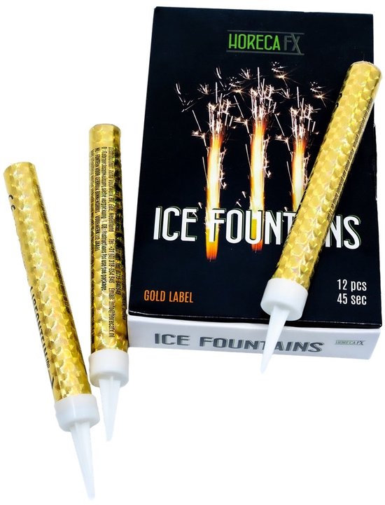 Vuurwerk IJsfontein met Voetje Zilver 45sec. 12st.