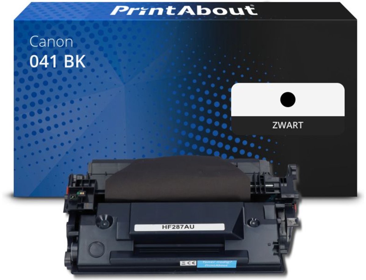 PrintAbout Huismerk Canon 041 BK Toner Zwart
