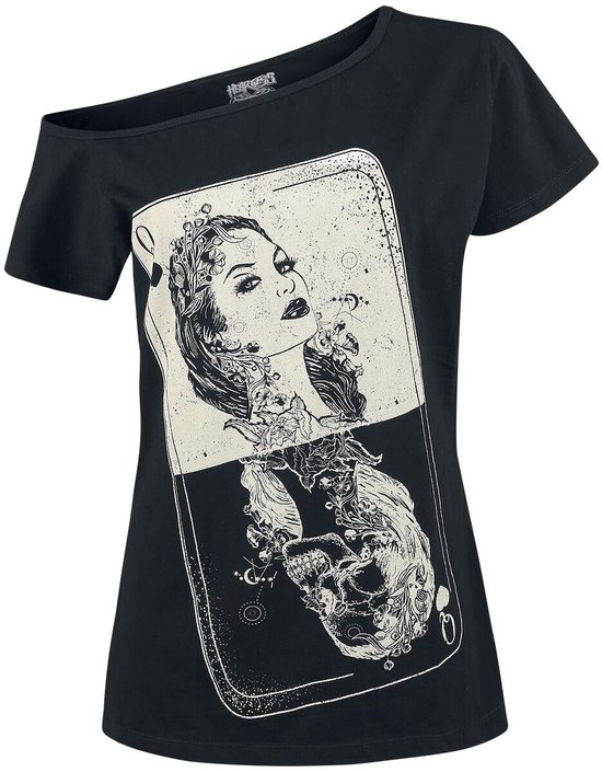 Heartless Tarot Dames T-shirt - zwart - L