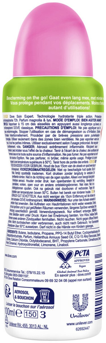 Goedkoopste Dove Deodorant Spray Beauty Finish 100 ml