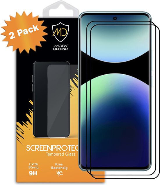 Mobilize Gehard Glas Clear Screenprotector Xiaomi Redmi Note 12 Pro 5G