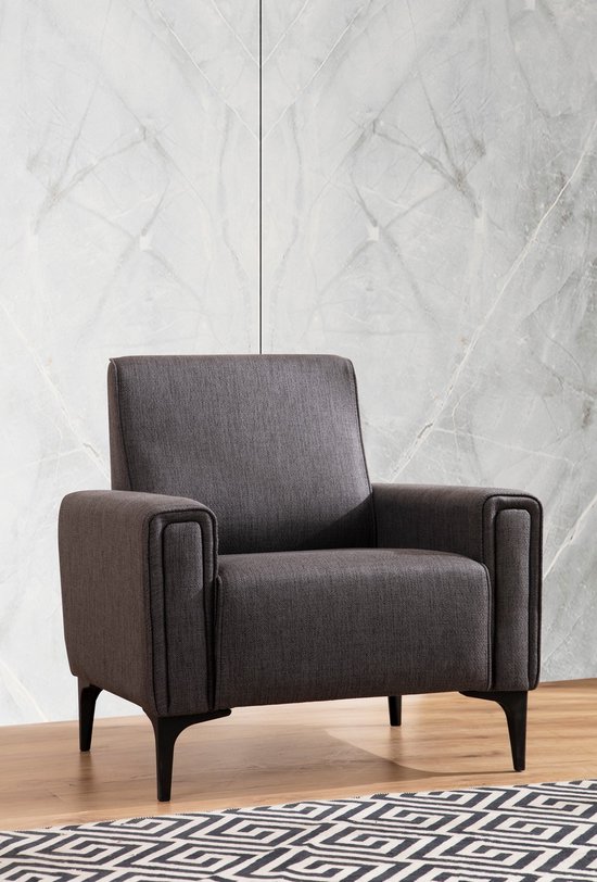 Fauteuil Horizon Donkergrijs | bol
