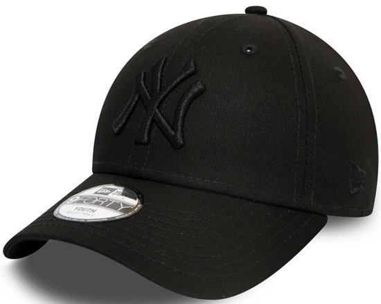 Casquette New Era MLB LEAGUE ESS 940 New York Yankees - JEUNESSE 6-12 ans Noir / Noir - Taille unique