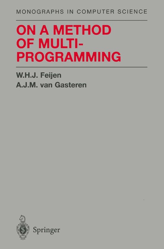 On a Method of Multiprogramming - cover