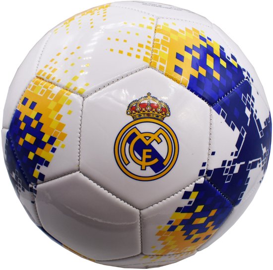 Real Madrid Logo Voetbal Digital - Maat 5 - Bal - Sport & Spel - Speelgoed - Fanmerchandise - PVC - Kinderen