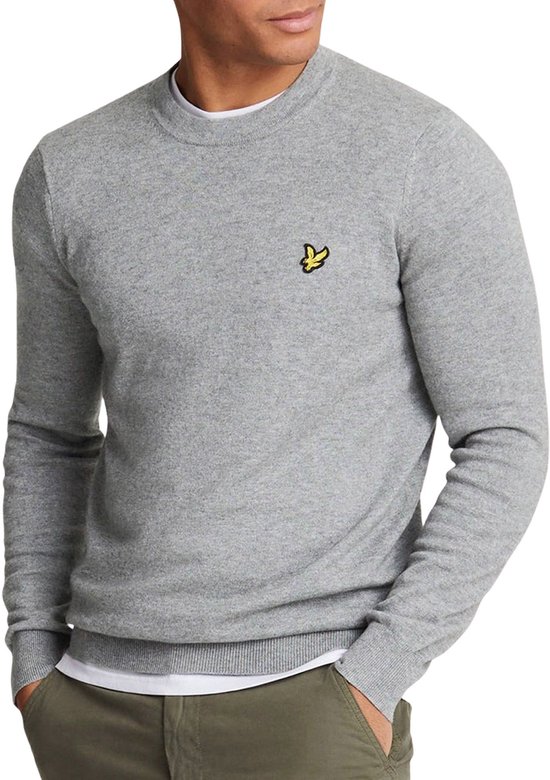 Lyle & Scott Pull à Cotton mérinos pour hommes - Taille L