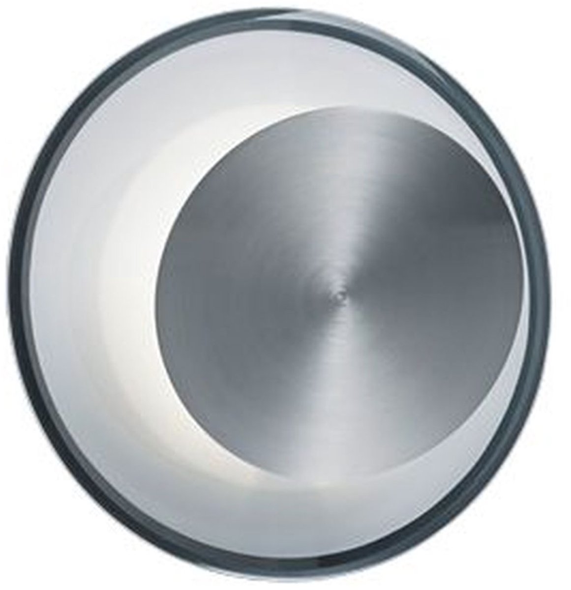 Licht-Erlebnisse - 2260 - LED - Wandlamp - 3000K - 400lm - van - Aluminium glas - in - nikkel/mat