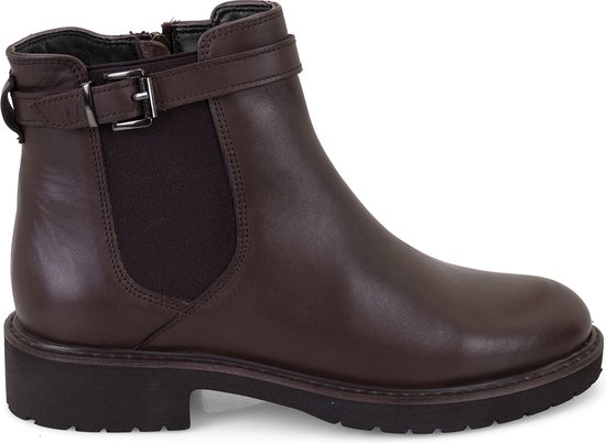 DESA Bottes Cuir Marron Femme Astuce de chaussure: rond Taille: 38 EU