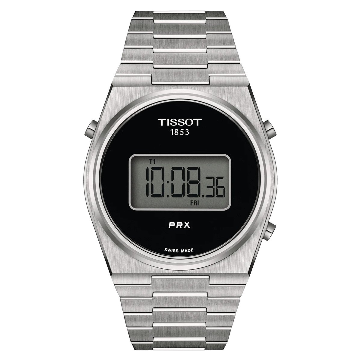 Tissot PRX T1374631105000 Horloge - Staal - Zilverkleurig - Ø 40 mm