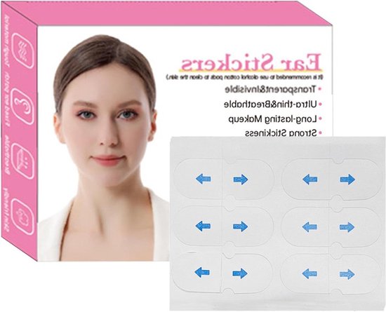 BTOSEP Waterdichte oorstickers, baby waterdichte oorbeschermer, 20 stuks baby bad oor cover waterdichte baby oorstickers één keer oor patch pasgeboren oorbescherming