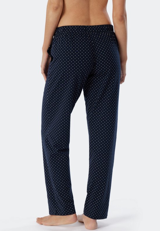 Schiesser Bas De Pyjama Femme 3/4 Coton Bio - Pantalon Court Confortable Avec Poches