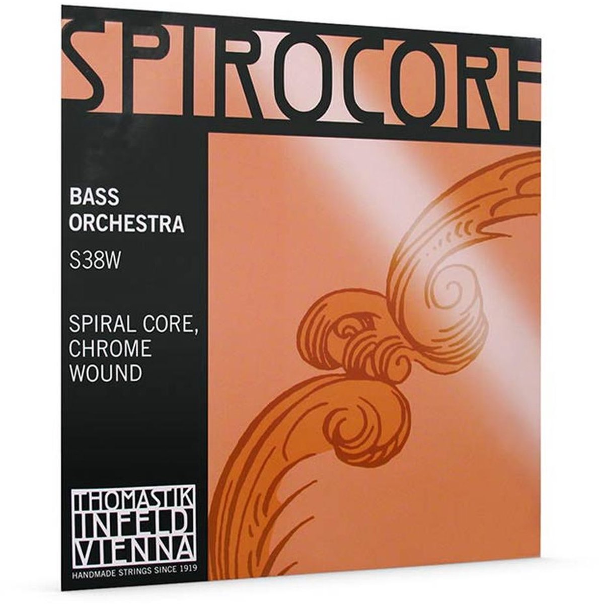 Thomastik Infeld THS-38W double bass string A-3 4/4 (string length 110cm) light, spiral core, chrome