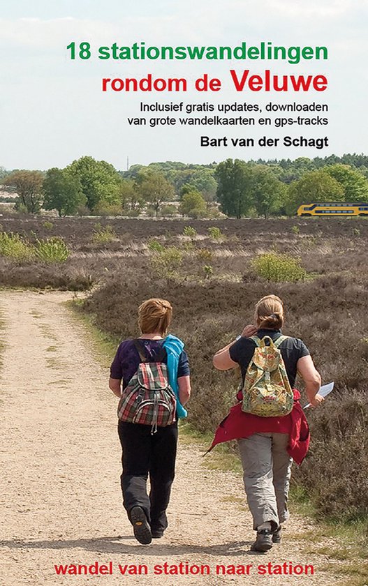 18 stationswandelingen rondom de Veluwe - cover