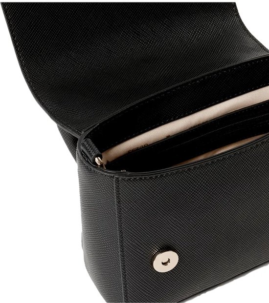 GUESS Sac à main Sac de soirée Fedana Top Handle Flap Bag Black Noir