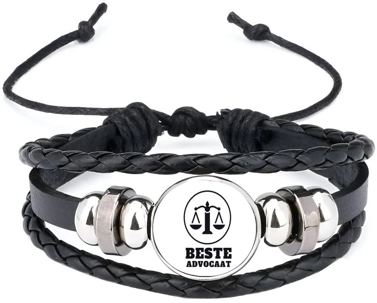 Akyol - beste advocaat armband zwart - Beste advocaat - collega - cadeau