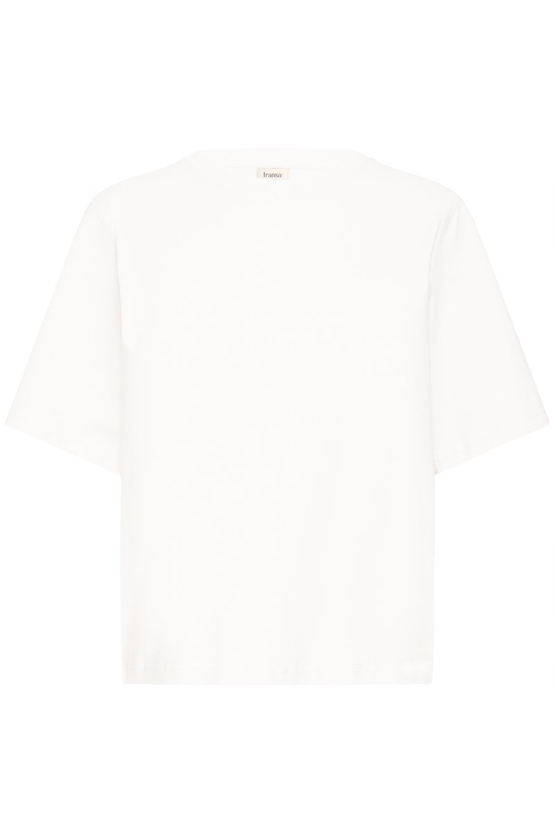 fransa - FRZASHOULDER TEE 6 - Dames - T-shirts