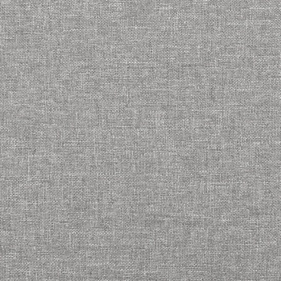 vidaXL Cadre de lit sans matelas 90x200 cm tissu gris clair - Cadre de lit Met Hoofdeinde - Cadres de lit Met Hoofdeindes - Lit - Meuble de couchage