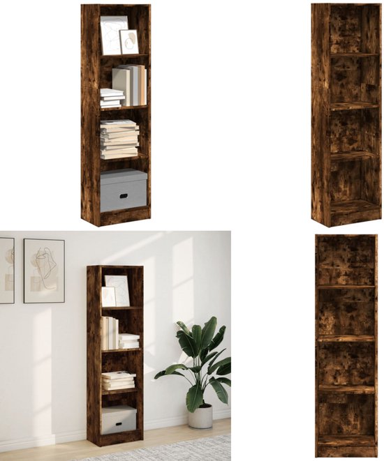 Boekenkast 50x25x104 cm kopen | Strak en klassiek ontwerp