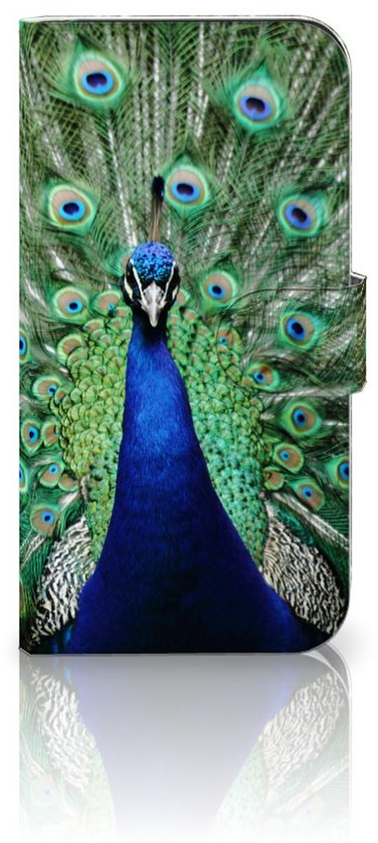 Samsung Galaxy S25 Telefoonhoesje met Pasjes Pauw