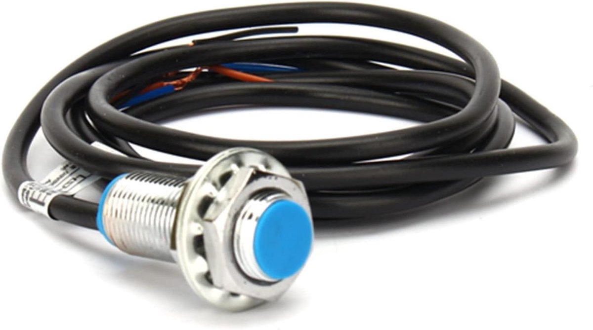 10mm NPN Nabijheidssensor Hall Effect 3 Draad Normaal Open met Magneet 5-24VDC 6-36VDC