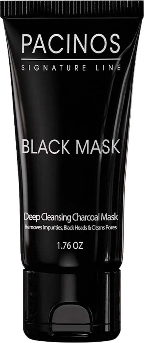 Pacinos - Black Mask - Deep Cleansing Charcoal Peel - 50 ml