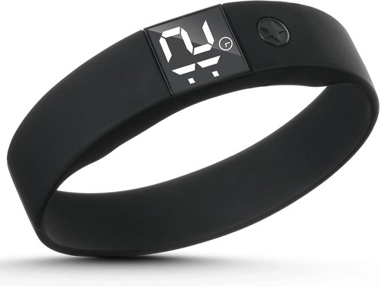 TabTime Trillend alarmhorloge (handleiding in het Frans) – tot 10 persoonlijke alarmen of pilherinneringen per dag, grijs, groot, modern