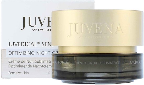 Juvena Skin Optimize Night Cream Sensitive Nachtcrème - 50 ml - nachtcrème voor de gevoelige huid
