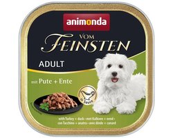 Animonda Dog Vom Feinsten Adult 22x150g - met kalkoen + eend