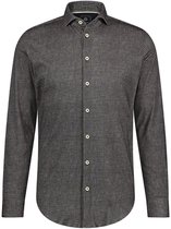 Blue Industry Shirt Print Marron - Taille 41 - Homme - Chemises Casual