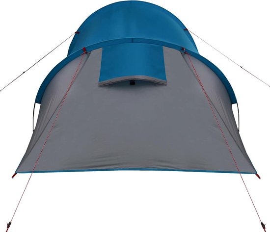 vidaXL - Tunneltent - 3-persoons - waterdicht - blauw van Vidaxl — afbeelding 4