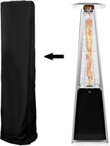 Bol.com Beschermhoes piramidevormige terrasverwarmer - ademend Oxford-weefsel - buitenzwart - 815 x 225 cm aanbieding
