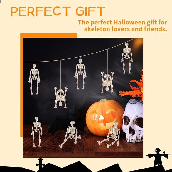 Skelett 15cm 6-pack