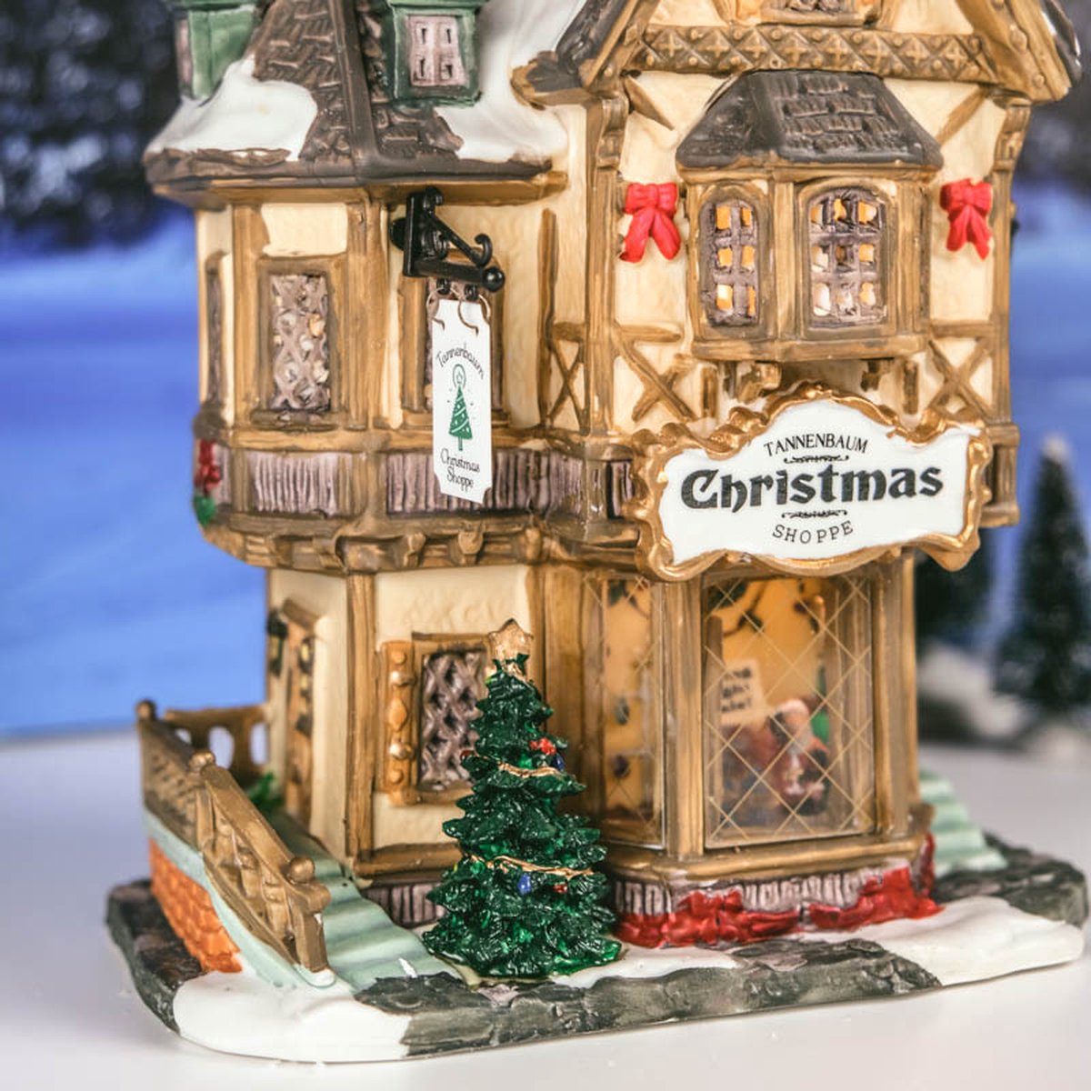 Lemax Tannenbaum Christmas Shoppe Kerstdorpen - Met verlichting – foto 8