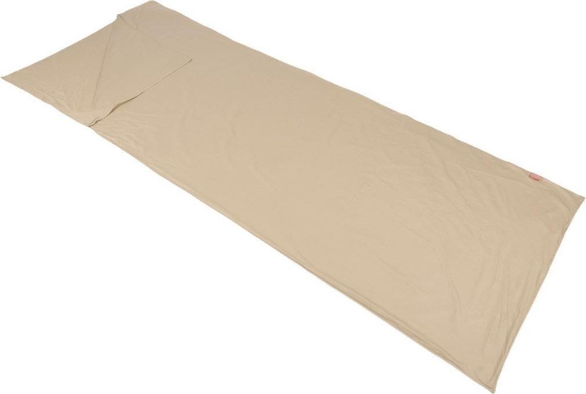Polydaun - Lakenzak - zomerslaapzak - beige - 80x220 cm