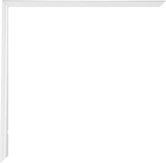 Cadre Photo Evry Your Decoration - 55x55cm - Wit Brillant