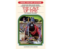 Omslag van Choose Your Own Adventure Retro Editions-The Cave of Time