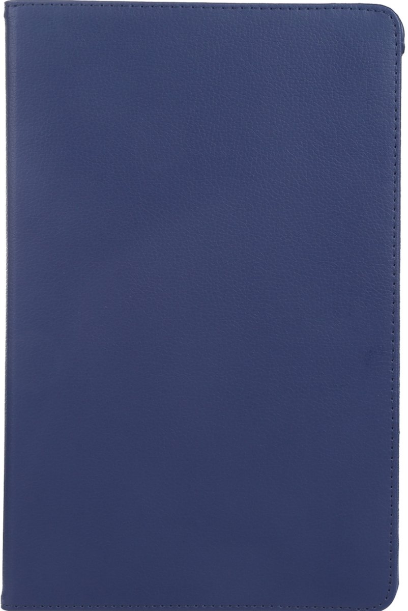 Mobigear Tablethoes geschikt voor Apple iPad Air 11 Inch (2025) Hoes | Mobigear DuoStand Draaibare Bookcase - Donkerblauw