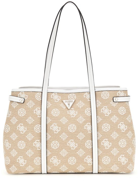 Sac à Main GUESS Wilder Shopper Tote - Coloris White Multi - Neuf Avec Étiquettes - Polyuréthane - Voyage